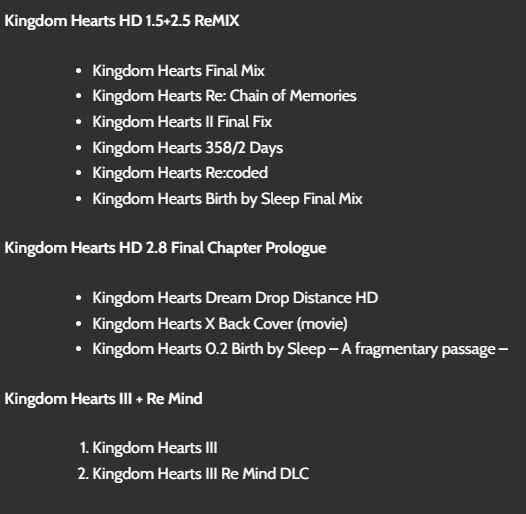 Kingdom Hearts